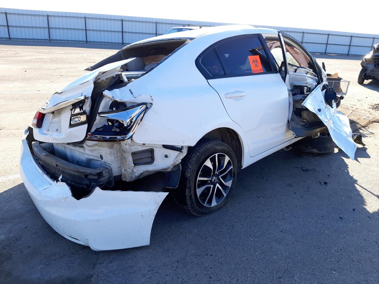 Photo 4 from auction – 2013 HONDA CIVIC EX with VIN 19XFB2F84DE280256