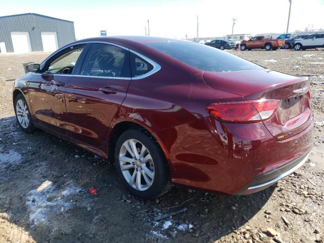 Photo 3 from auction – 2015 CHRYSLER 200 LIMITE with VIN 1C3CCCAB1FN679539
