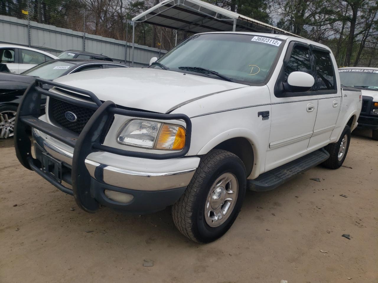 Photo 2 from auction – 2001 FORD F150 SUPER with VIN 1FTRW08W41KE10210