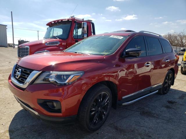 Photo 2 from auction – 2017 NISSAN PATHFINDER with VIN 5N1DR2MN6HC676063