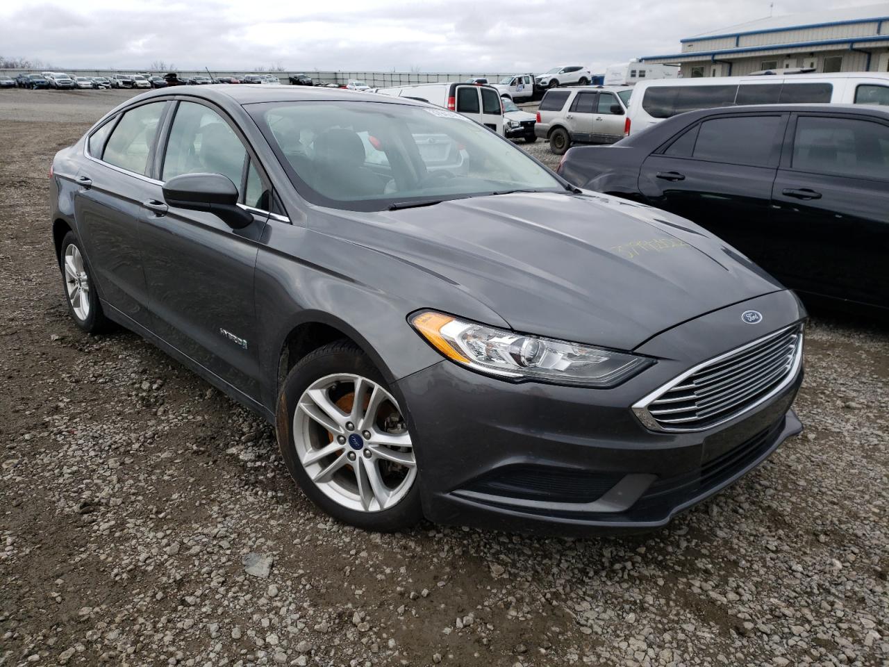 Photo 1 from auction – 2018 FORD FUSION SE with VIN 3FA6P0LU7JR169637