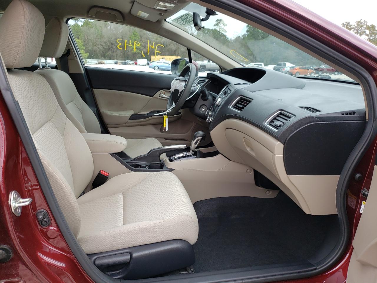 Photo 5 from auction – 2014 HONDA CIVIC LX with VIN 2HGFB2F58EH505985