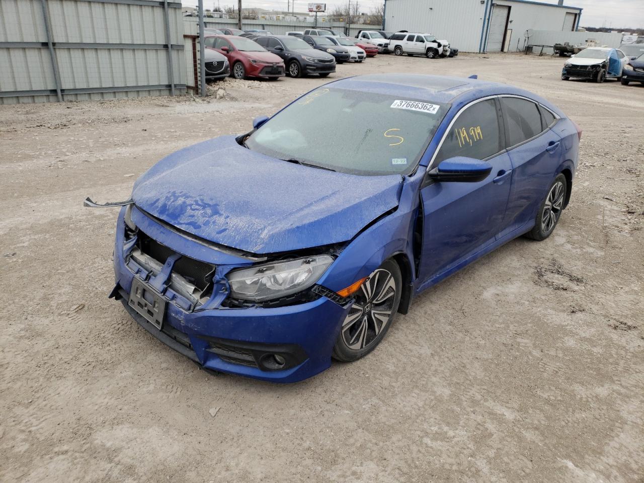 Photo 2 from auction – 2017 HONDA CIVIC EX with VIN 19XFC1F34HE033059