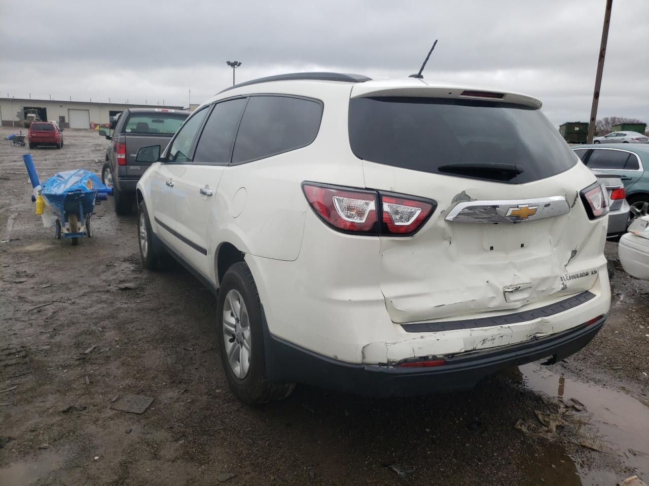 Photo 3 from auction – 2014 CHEVROLET TRAVERSE L with VIN 1GNKRFED5EJ190917