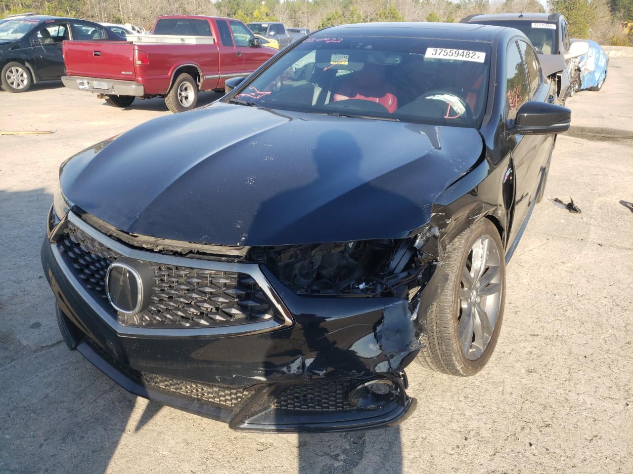 Photo 2 from auction – 2018 ACURA TLX TECH+A with VIN 19UUB3F61JA004290