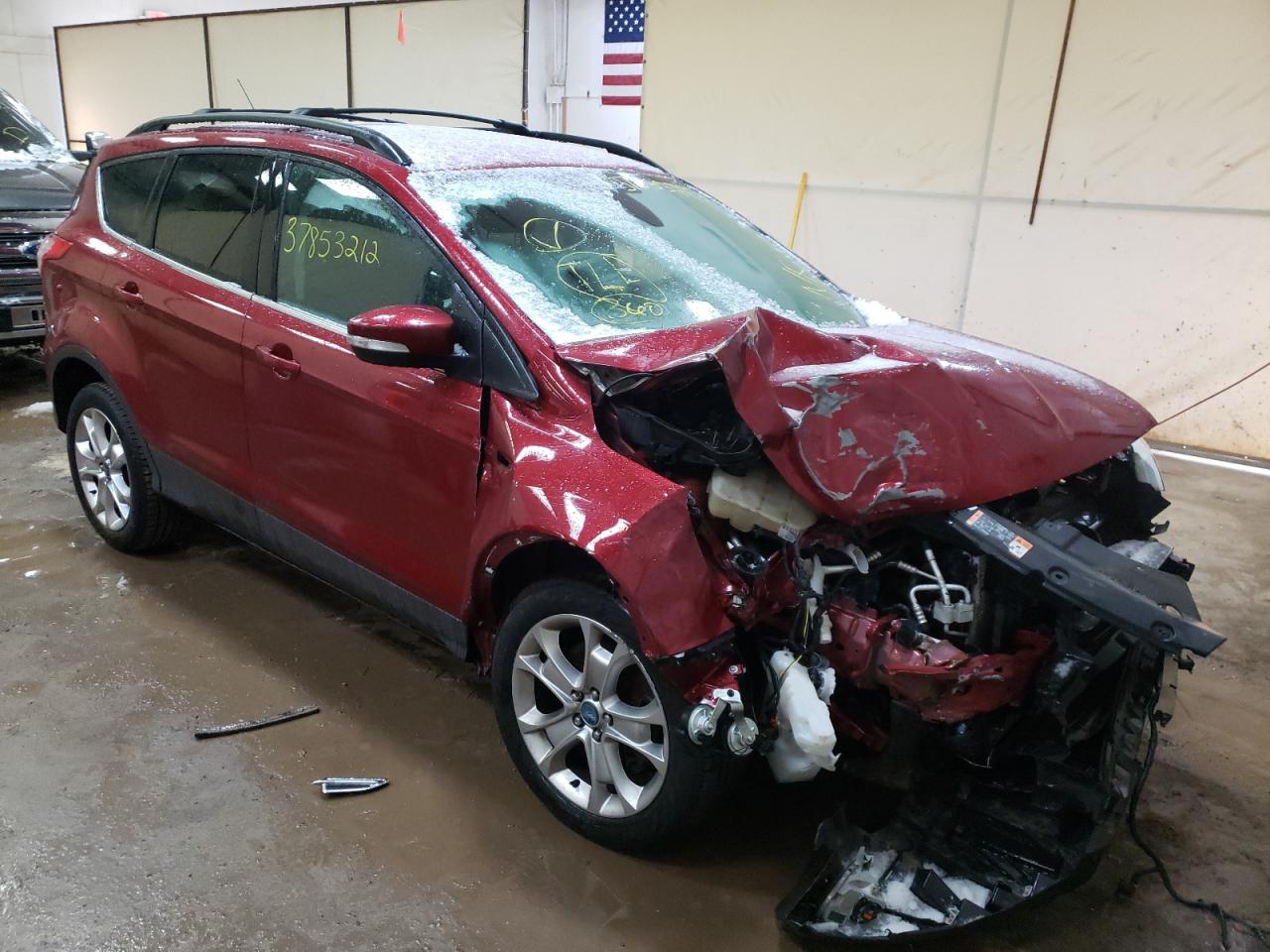Photo 1 from auction – 2013 FORD ESCAPE SEL with VIN 1FMCU0H90DUA24071