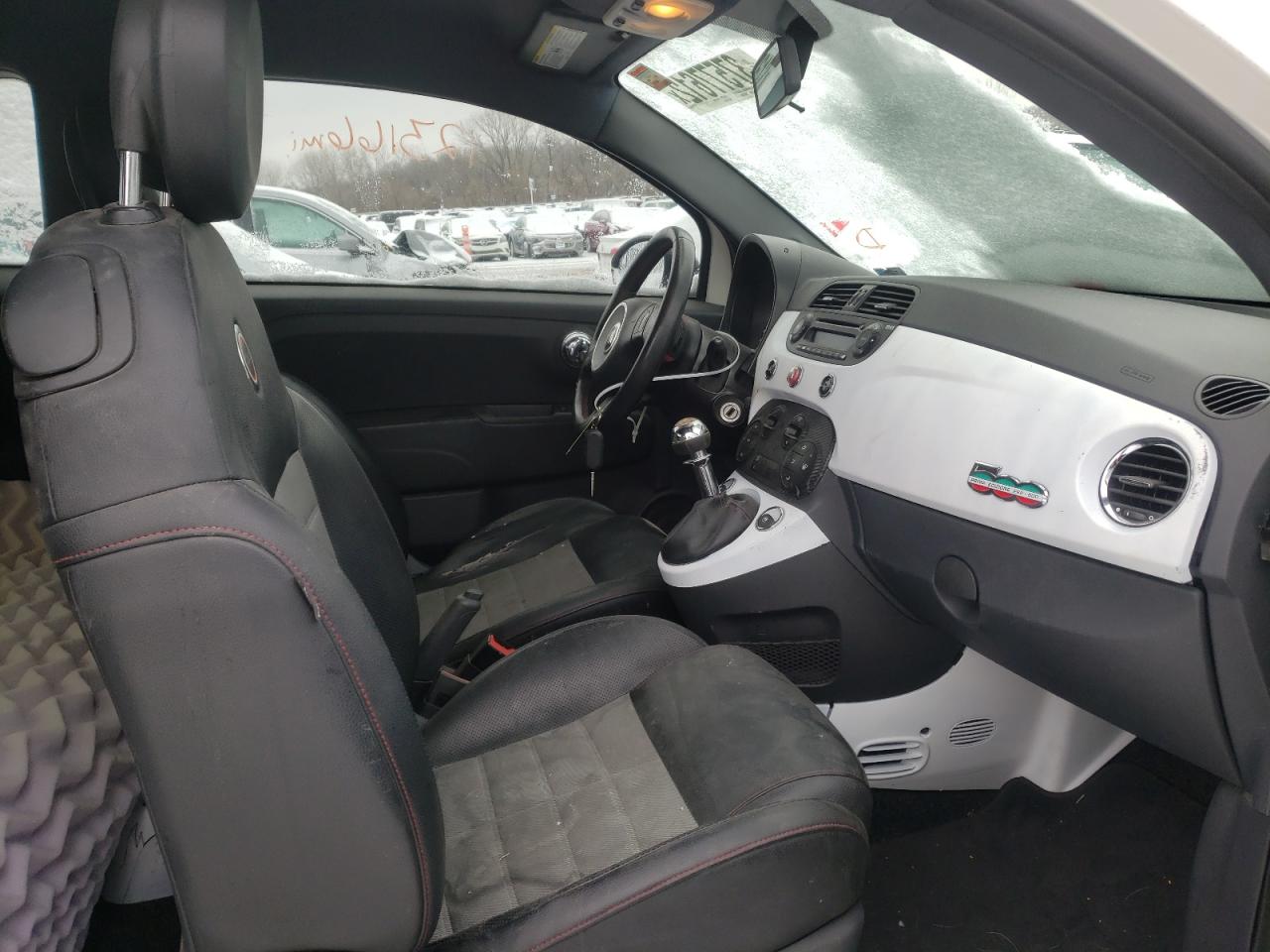 Photo 5 from auction – 2012 FIAT 500 SPORT with VIN 3C3CFFBR0CT500262