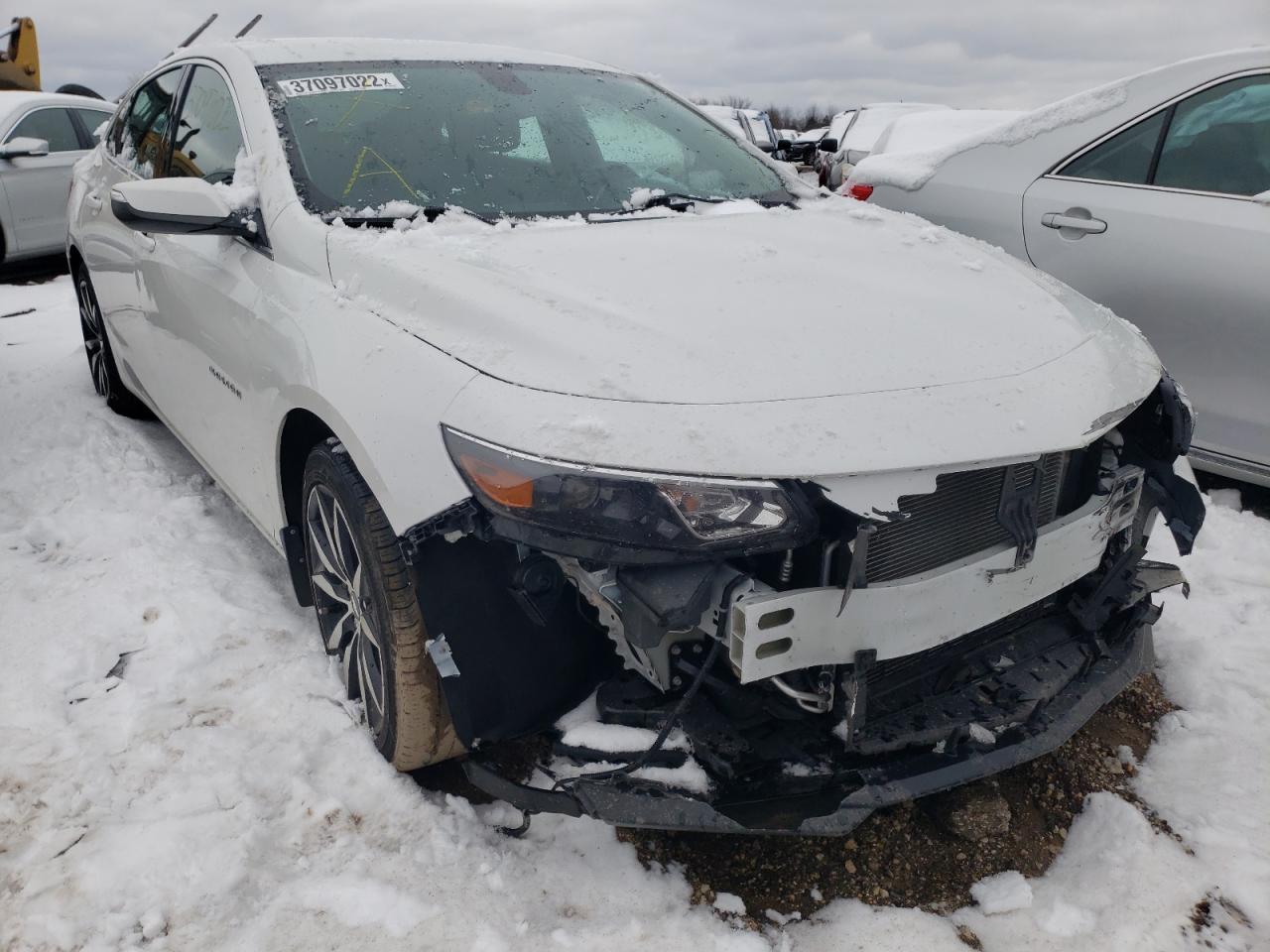 CHEVROLET MALIBU LT 2018 with VIN 1G1ZD5ST2JF294234 - Photo from auction