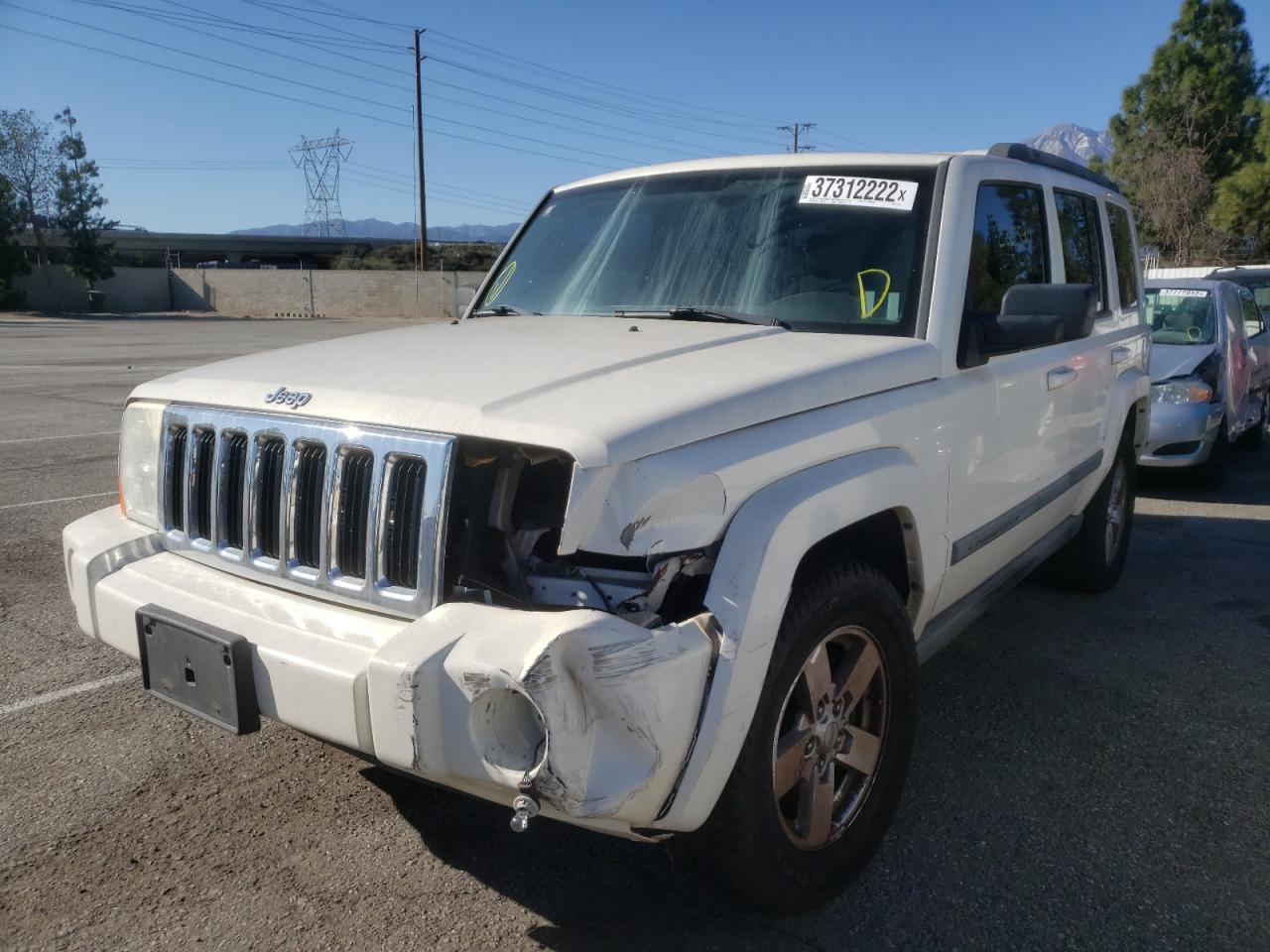 Photo 2 from auction – 2007 JEEP COMMANDER with VIN 1J8HG48K57C611459