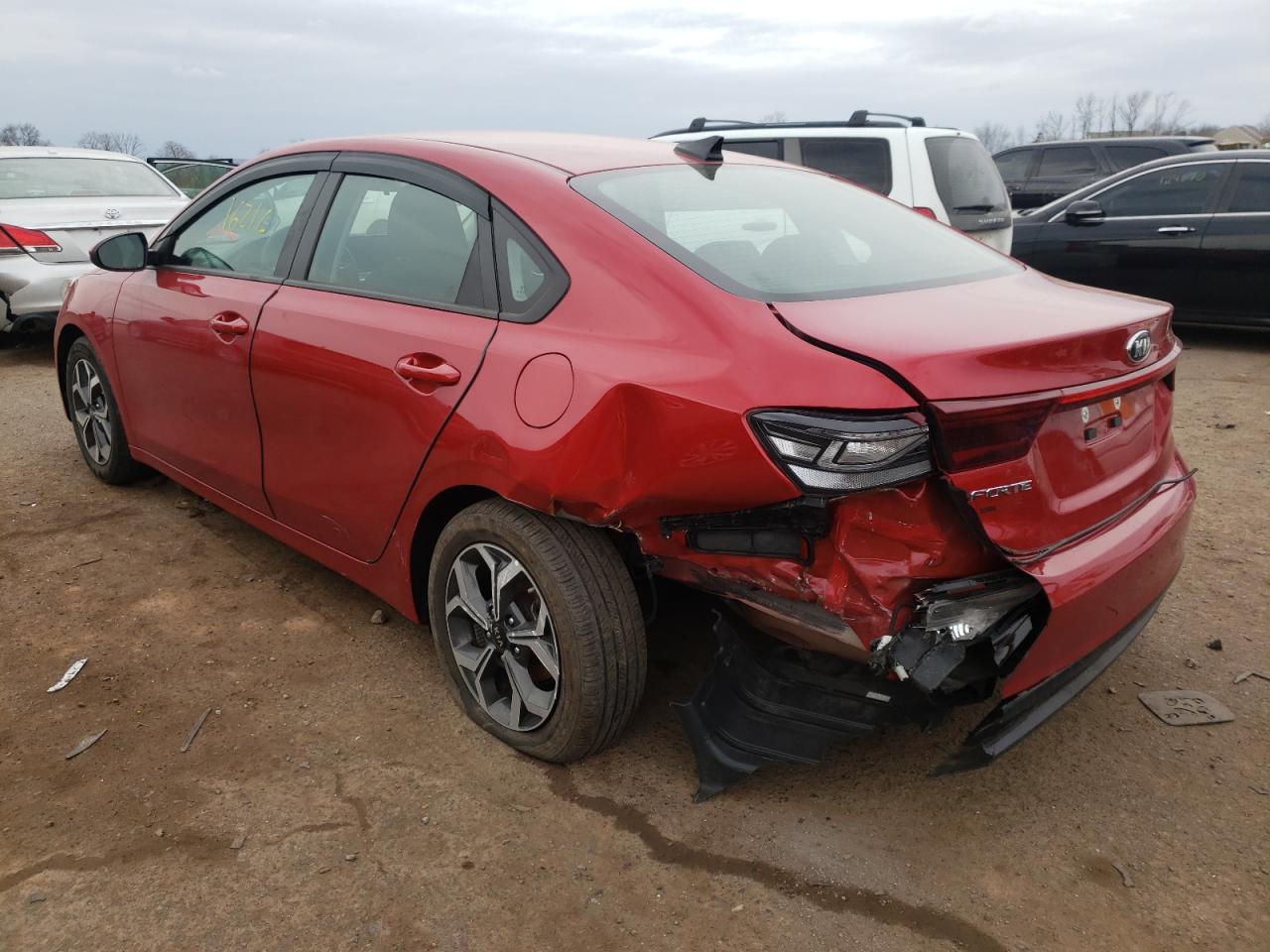 Photo 3 from auction – 2020 KIA FORTE FE with VIN 3KPF24AD4LE183315