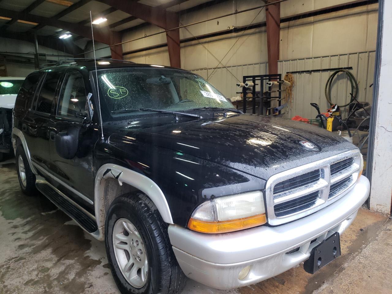 DODGE DURANGO SL 2002 with VIN 1B4HR58N02F100571 - Photo from auction
