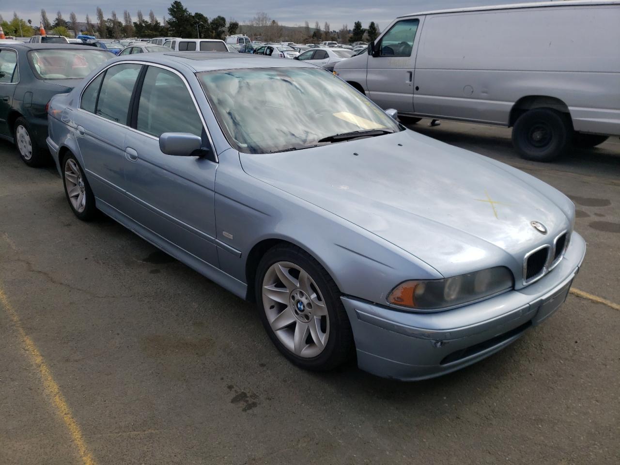 BMW 525 I AUTO 2003 with VIN WBADT43473G025128 - Photo from auction