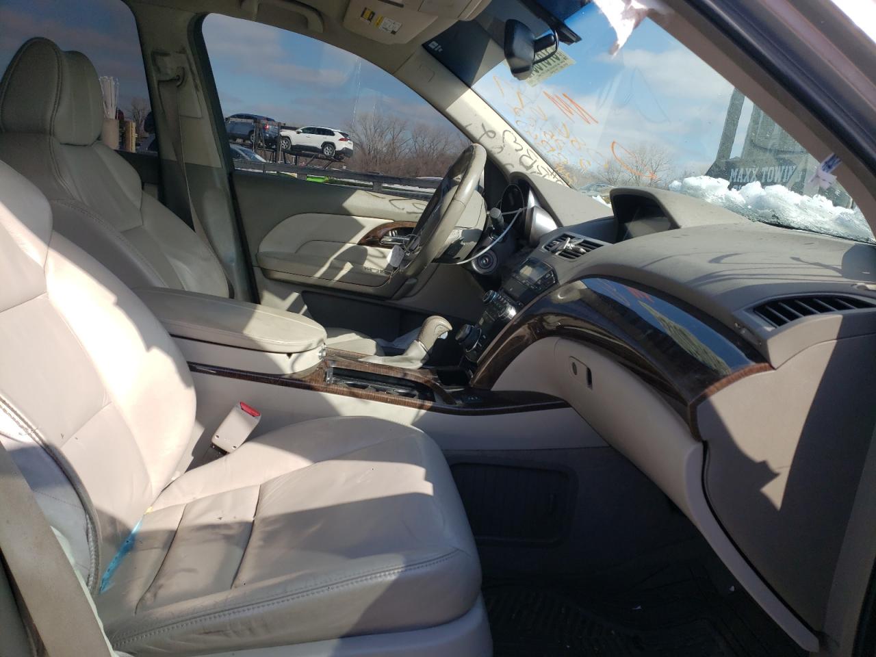 Photo 5 from auction – 2011 ACURA MDX TECHNO with VIN 2HNYD2H66BH524113