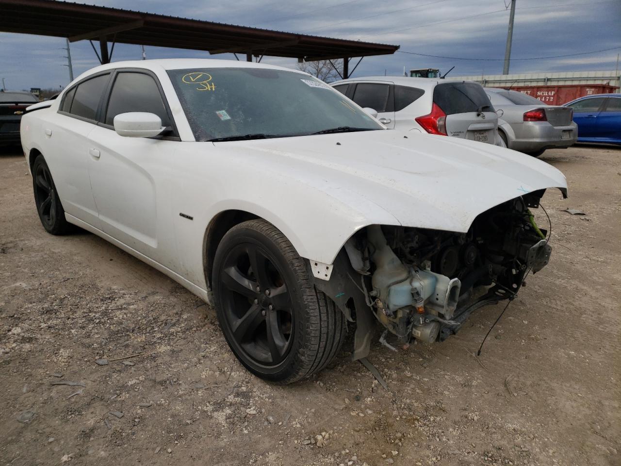 DODGE CHARGER RT 2014 with VIN 2C3CDXCT2EH349300 - Photo from auction