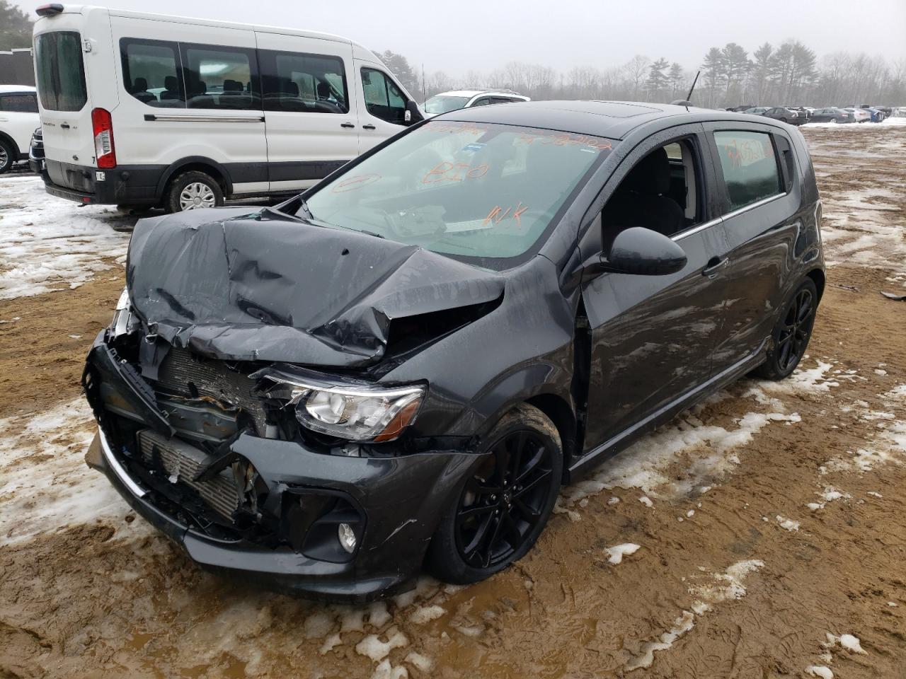 Photo 2 from auction – 2018 CHEVROLET SONIC LT with VIN 1G1JD6SB5J4132765