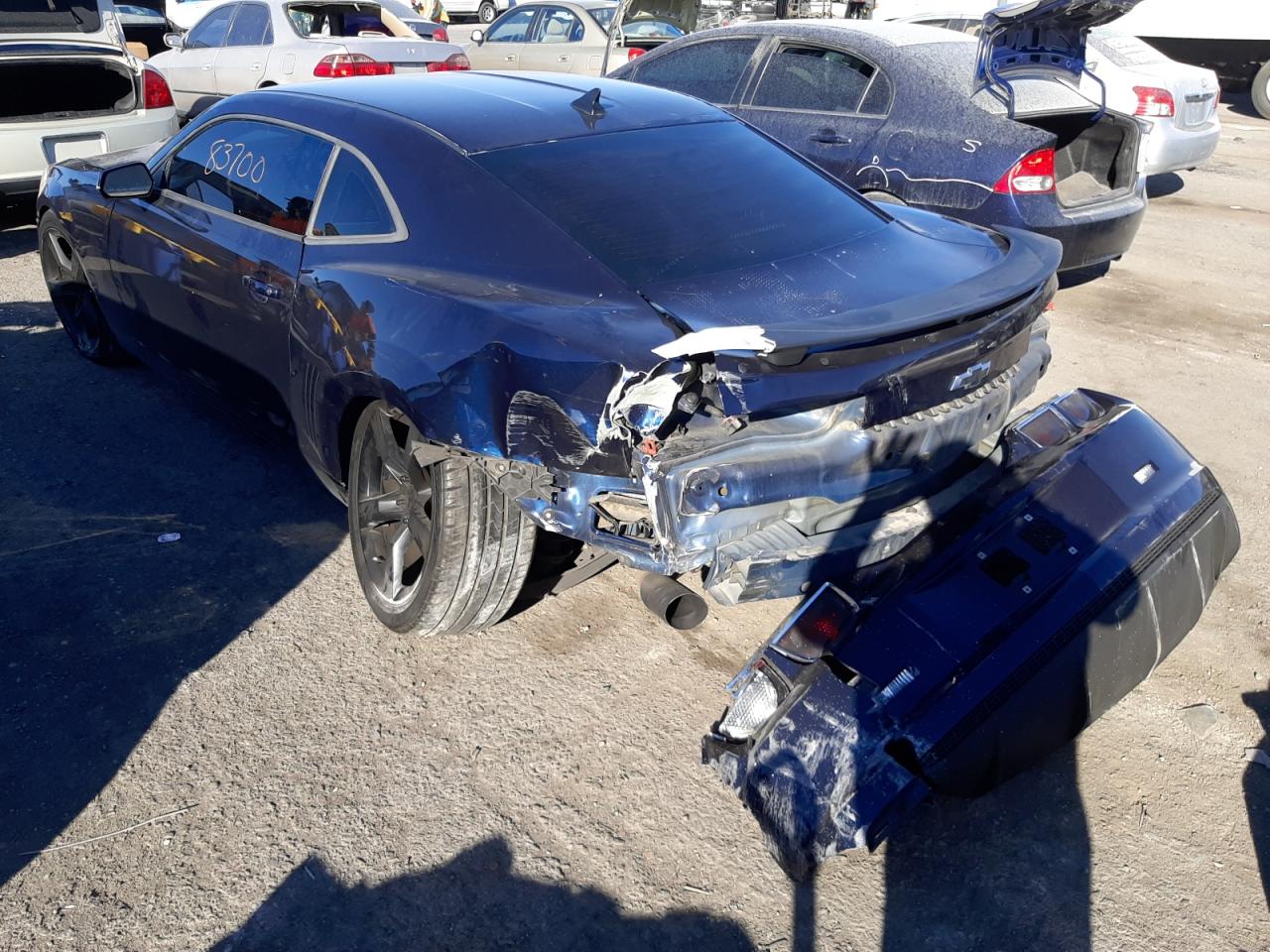 Photo 3 from auction – 2012 CHEVROLET CAMARO LS with VIN 2G1FA1E32C9193898