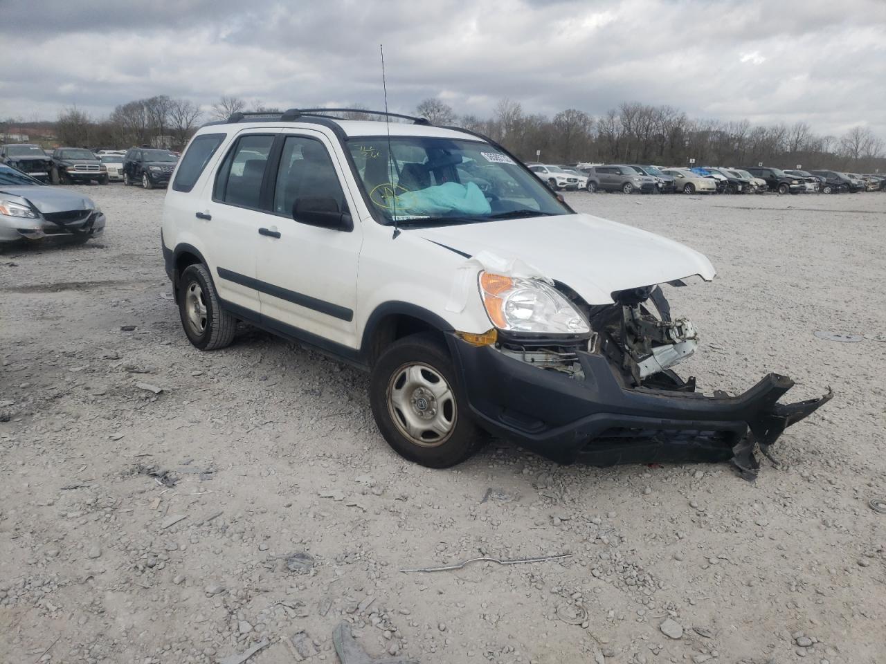HONDA CR-V LX 2004 with VIN JHLRD68444C007563 - Photo from auction