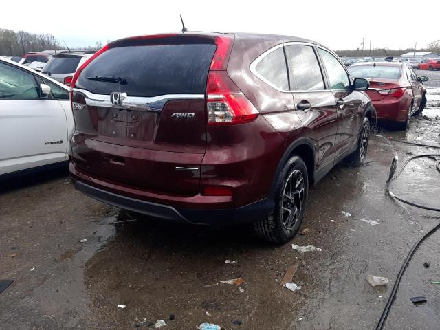 Photo 4 from auction – 2016 HONDA CR-V SE with VIN 2HKRM4H4XGH704729