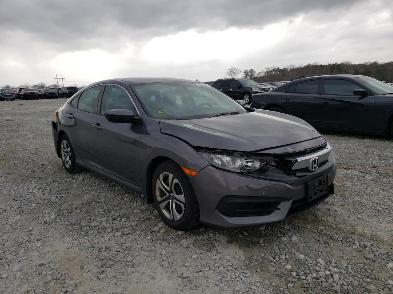Photo 1 from auction – 2016 HONDA CIVIC LX with VIN 19XFC2F57GE069723