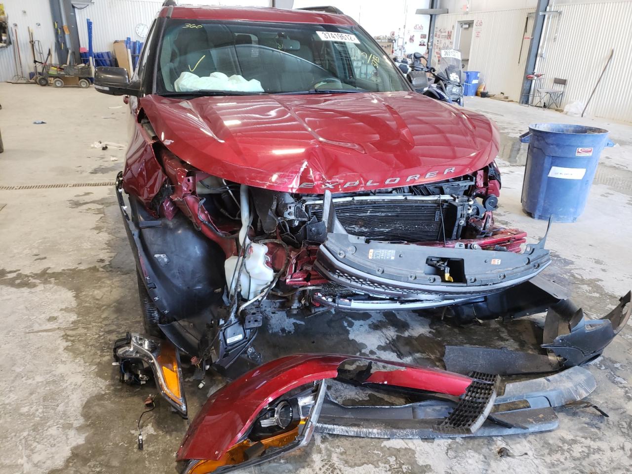 Photo 9 from auction – 2015 FORD EXPLORER X with VIN 1FM5K8D82FGA03783