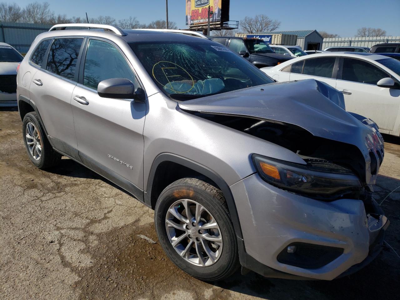 JEEP CHEROKEE L 2019 with VIN 1C4PJMLX2KD141482 - Photo from auction