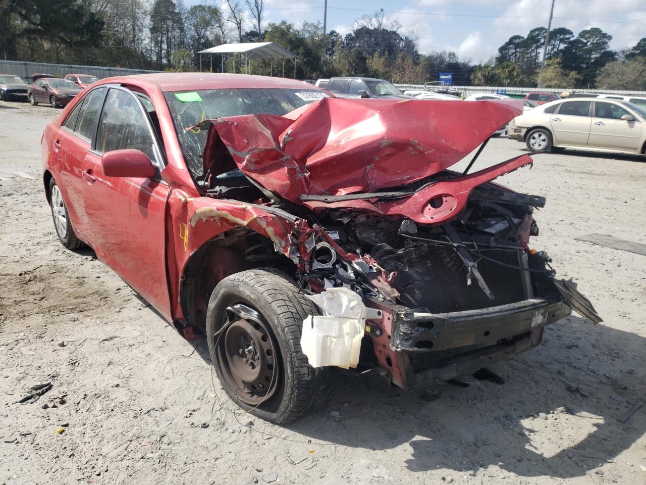 TOYOTA CAMRY CE 2007 with VIN 4T1BE46K07U185952 - Photo from auction