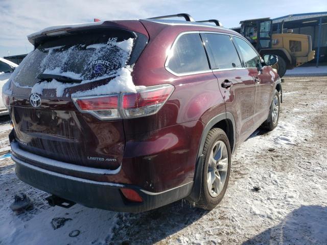 Photo 4 from auction – 2016 TOYOTA HIGHLANDER with VIN 5TDDKRFH3GS257223