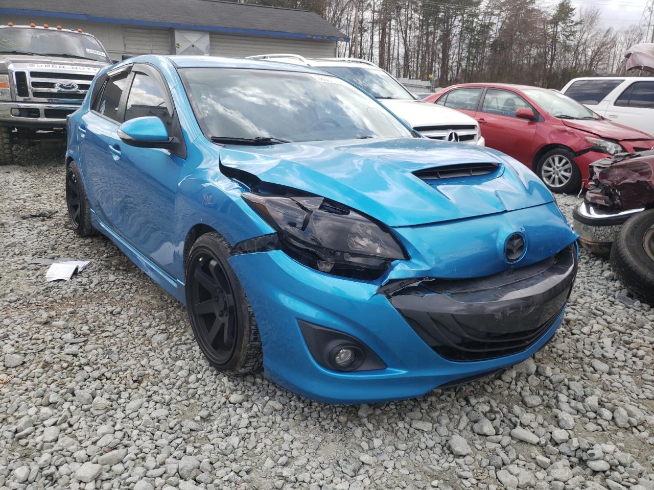 MAZDA SPEED 3 2010 with VIN JM1BL1H30A1168348 - Photo from auction