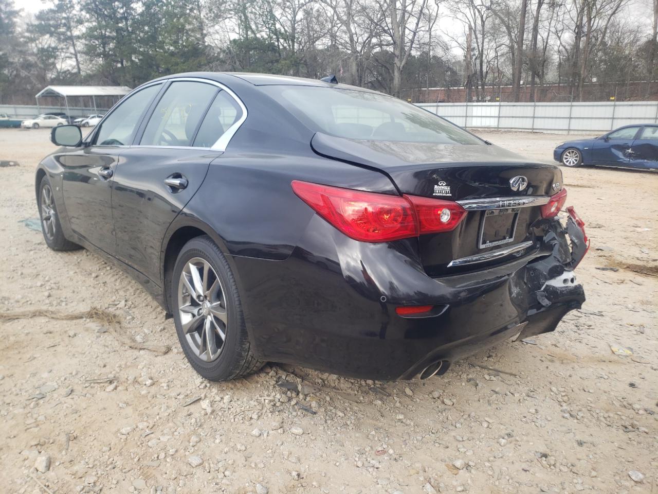 Photo 3 from auction – 2015 INFINITI Q50 BASE with VIN JN1BV7AP8FM358353
