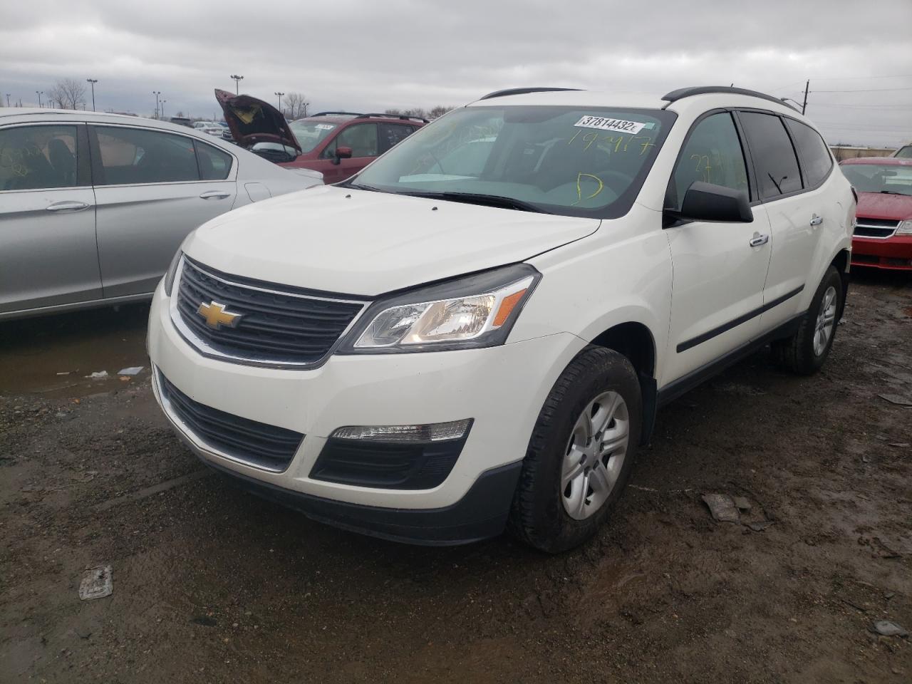 Photo 2 from auction – 2014 CHEVROLET TRAVERSE L with VIN 1GNKRFED5EJ190917