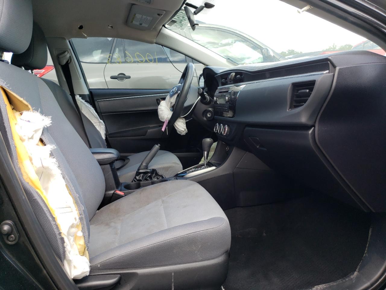 Photo 5 from auction – 2015 TOYOTA COROLLA L with VIN 2T1BURHE2FC383620