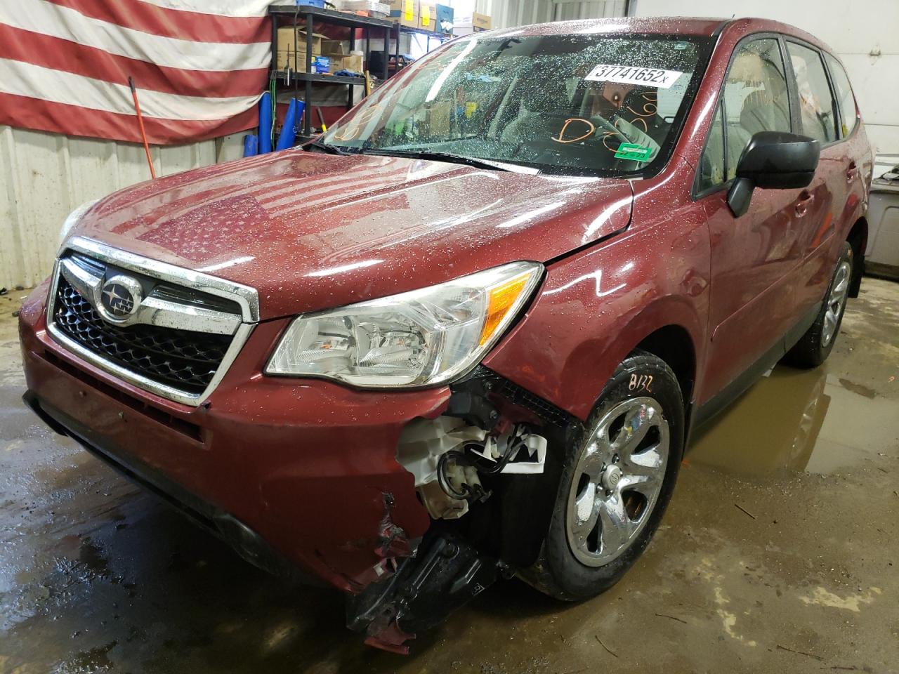 Photo 2 from auction – 2014 SUBARU FORESTER 2 with VIN JF2SJAAC1EH424107