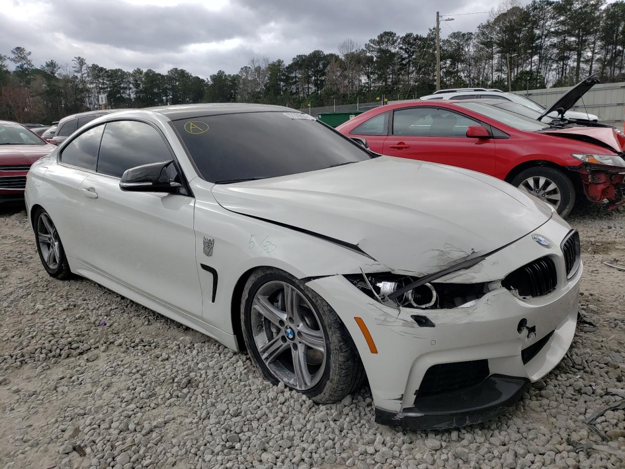BMW 435 I 2014 with VIN WBA3R1C51EK191372 - Photo from auction
