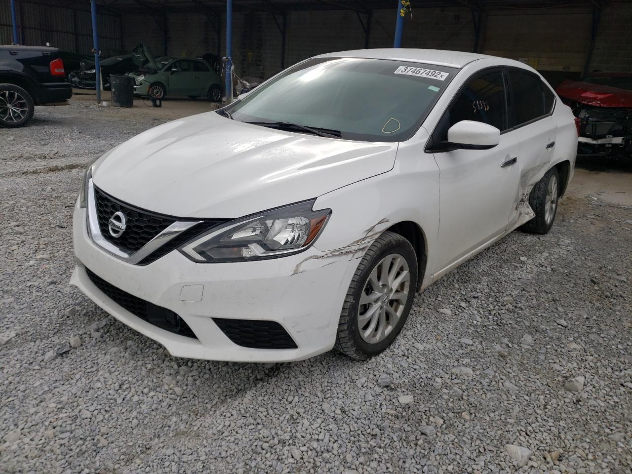 Photo 2 from auction – 2019 NISSAN SENTRA S with VIN 3N1AB7AP1KY437276