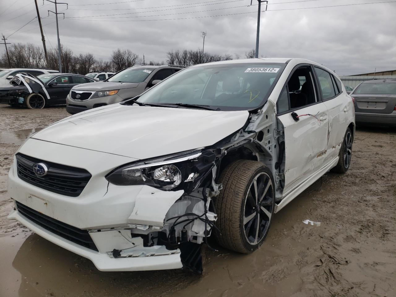 Photo 2 from auction – 2020 SUBARU IMPREZA SP with VIN 4S3GTAL60L3706027