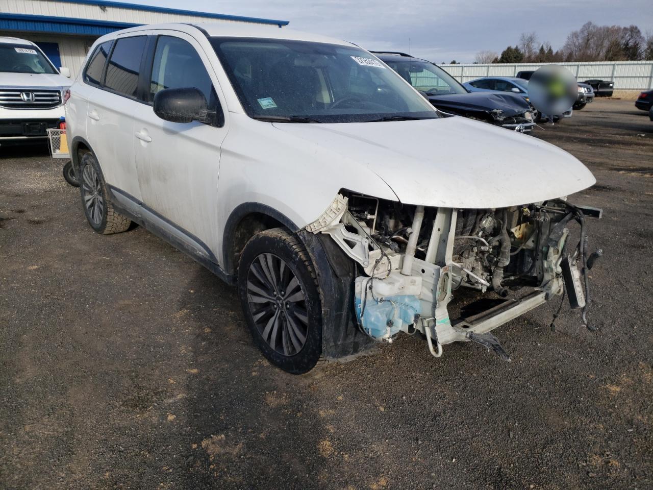 MITSUBISHI OUTLANDER 2019 with VIN JA4AD2A32KZ012737 - Photo from auction