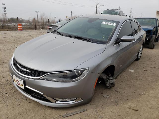 Foto 2 de la subasta – 2015 CHRYSLER 200 C con VIN 1C3CCCCGXFN582137