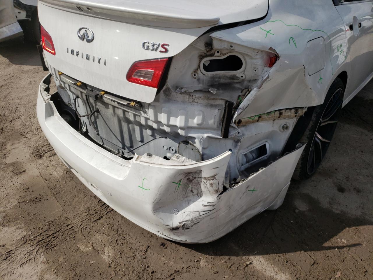 Photo 9 from auction – 2012 INFINITI G37 BASE with VIN JN1CV6APXCM629598
