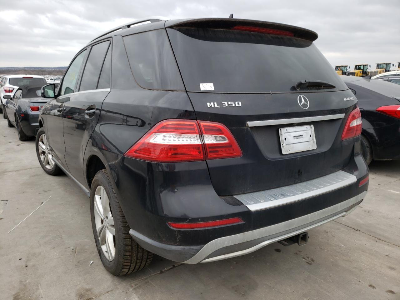 Photo 3 from auction – 2013 MERCEDES-BENZ ML 350 BLU with VIN 4JGDA2EB9DA207535