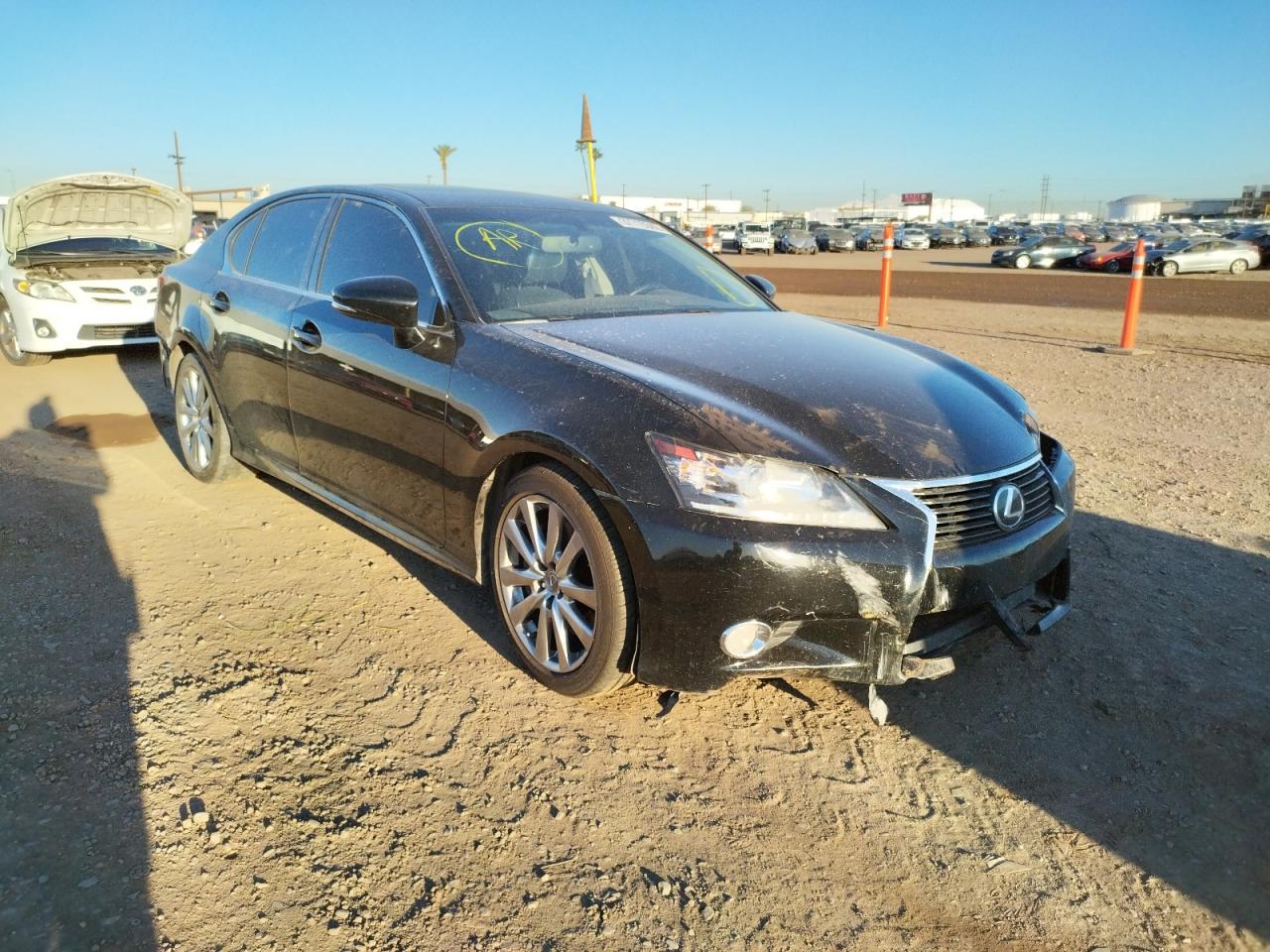 LEXUS GS 350 2014 with VIN JTHBE1BL1E5040765 - Photo from auction