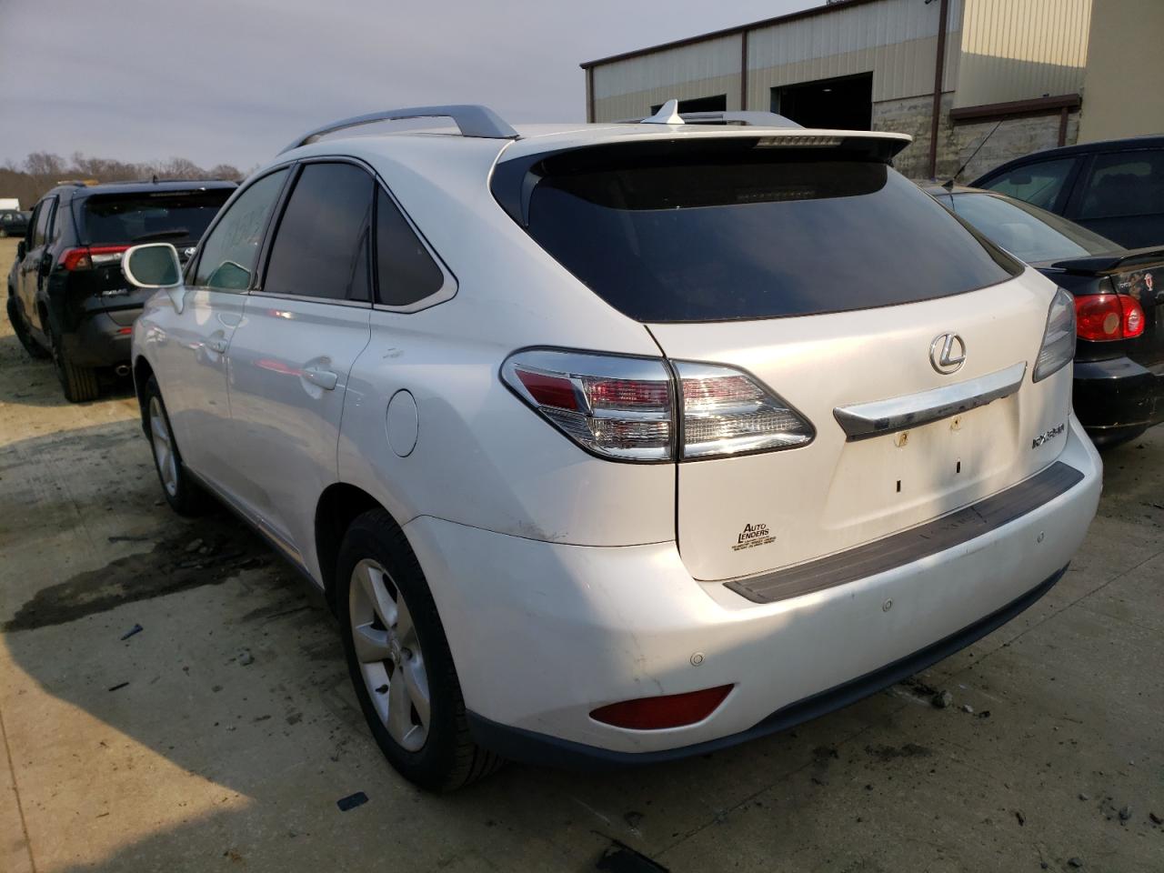 Photo 3 from auction – 2012 LEXUS RX 350 with VIN 2T2BK1BA6CC127114