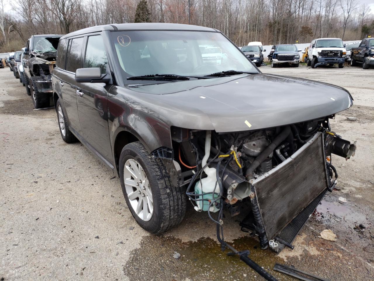 FORD FLEX SEL 2011 with VIN 2FMHK6CC9BBA00064 - Photo from auction