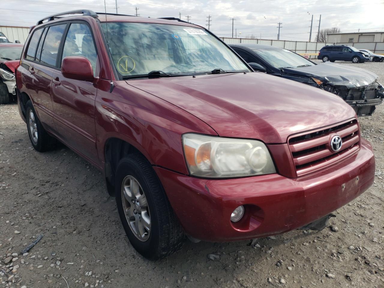 TOYOTA HIGHLANDER 2007 z numerem VIN JTEDP21A470130613 - Zdjęcie z aukcji