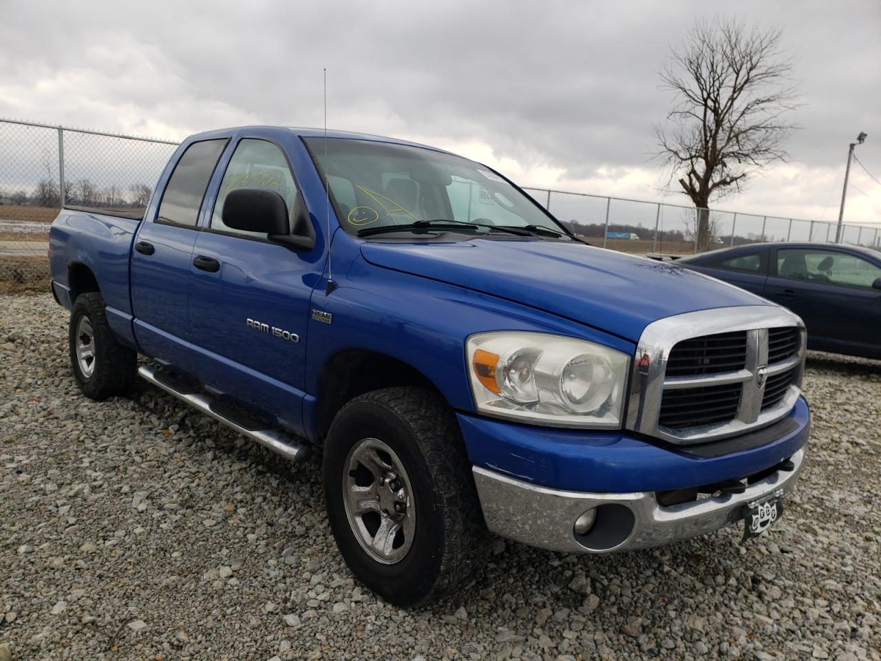 DODGE RAM 1500 S 2007 with VIN 1D7HU18257S169342 - Photo from auction