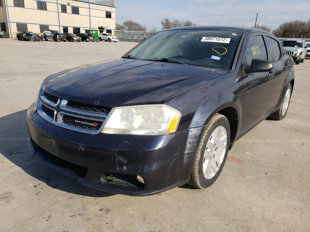 Photo 2 from auction – 2012 DODGE AVENGER SE with VIN 1C3CDZABXCN243896