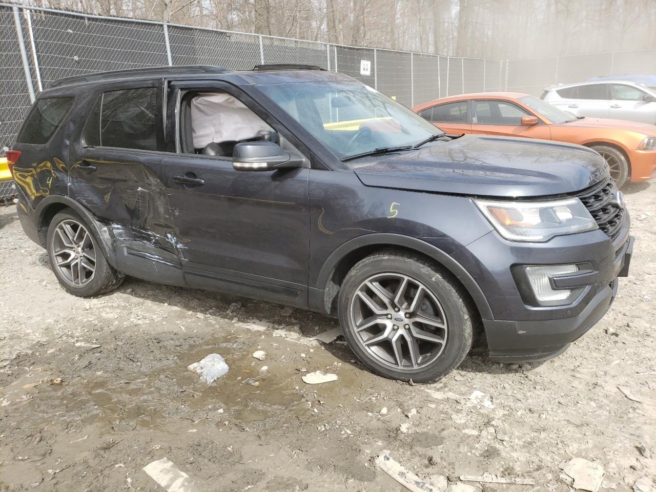 Photo 9 from auction – 2017 FORD EXPLORER S with VIN 1FM5K8GT2HGA01972
