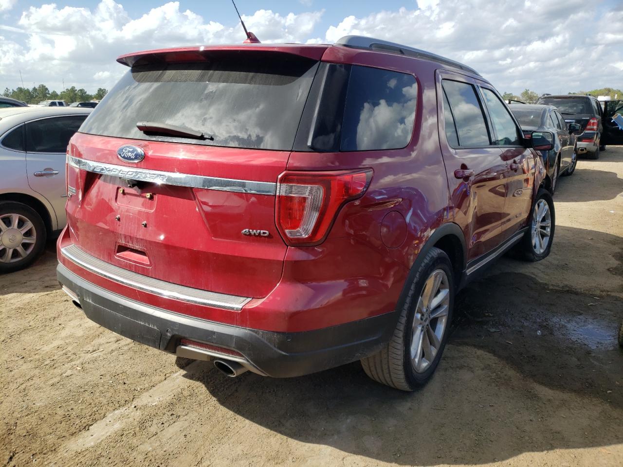 Photo 4 from auction – 2018 FORD EXPLORER X with VIN 1FM5K8D84JGC04058