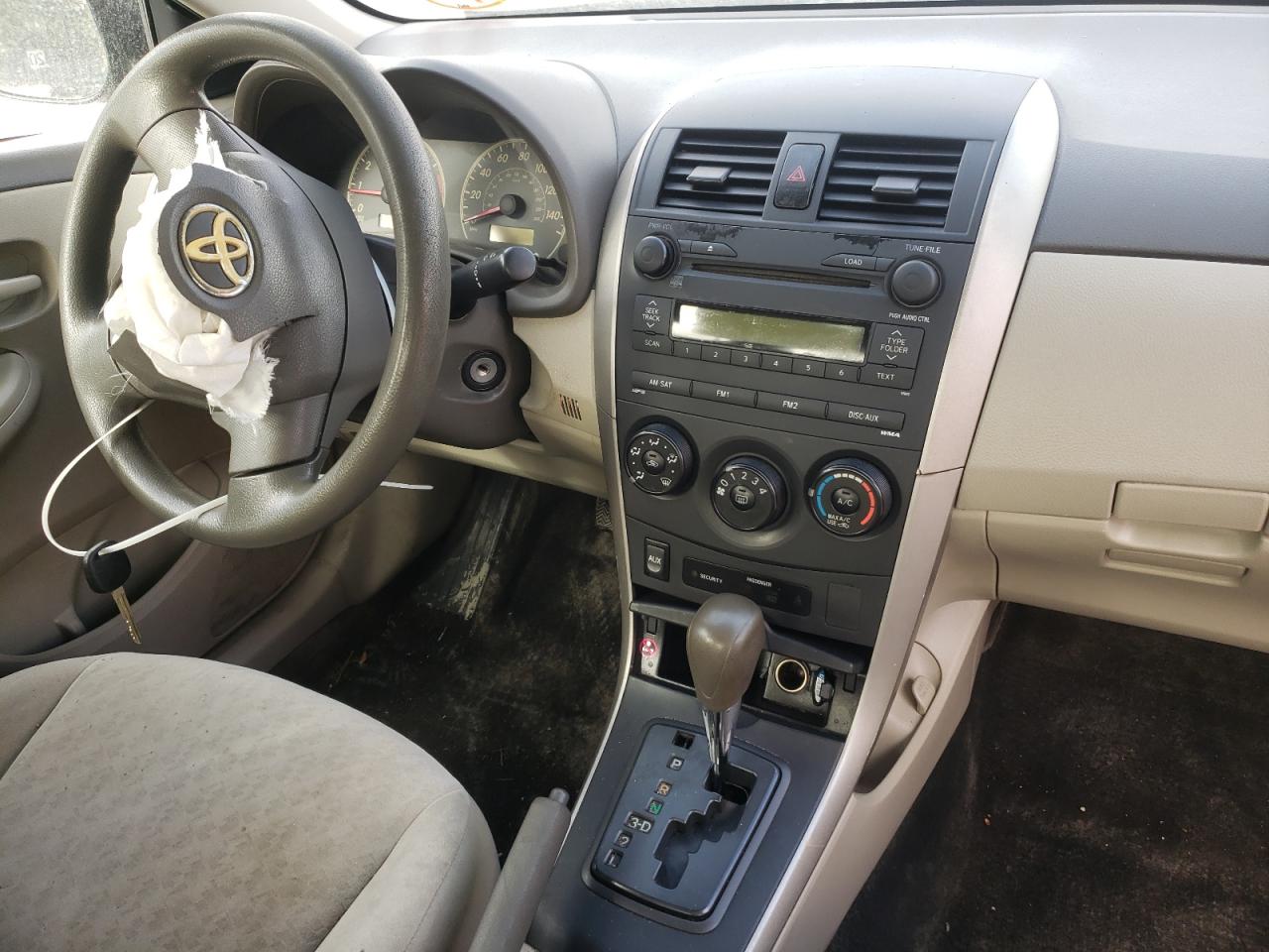 Photo 9 from auction – 2009 TOYOTA COROLLA BA with VIN JTDBL40E799035310