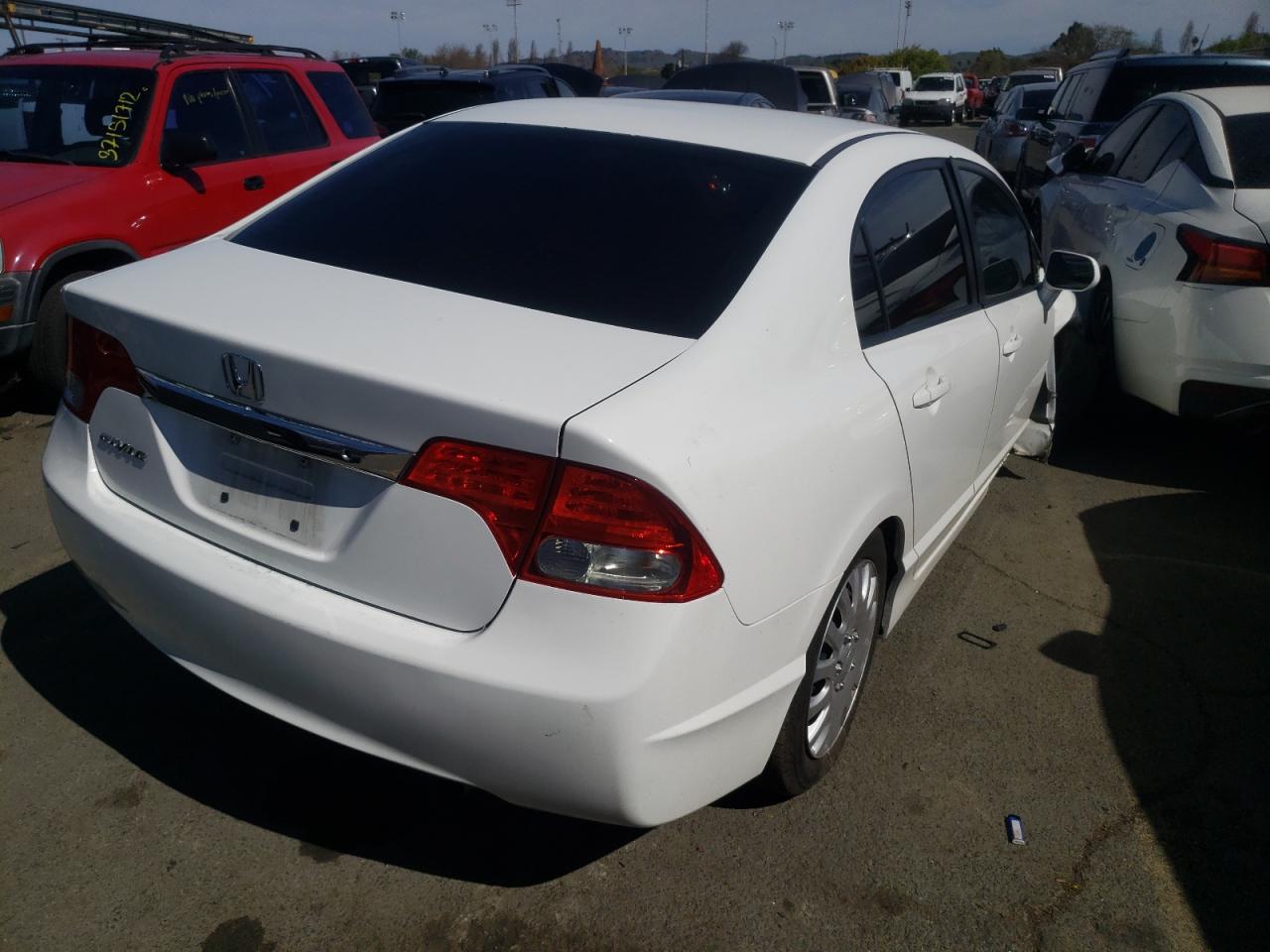 Photo 4 from auction – 2010 HONDA CIVIC LX with VIN 2HGFA1F51AH540200