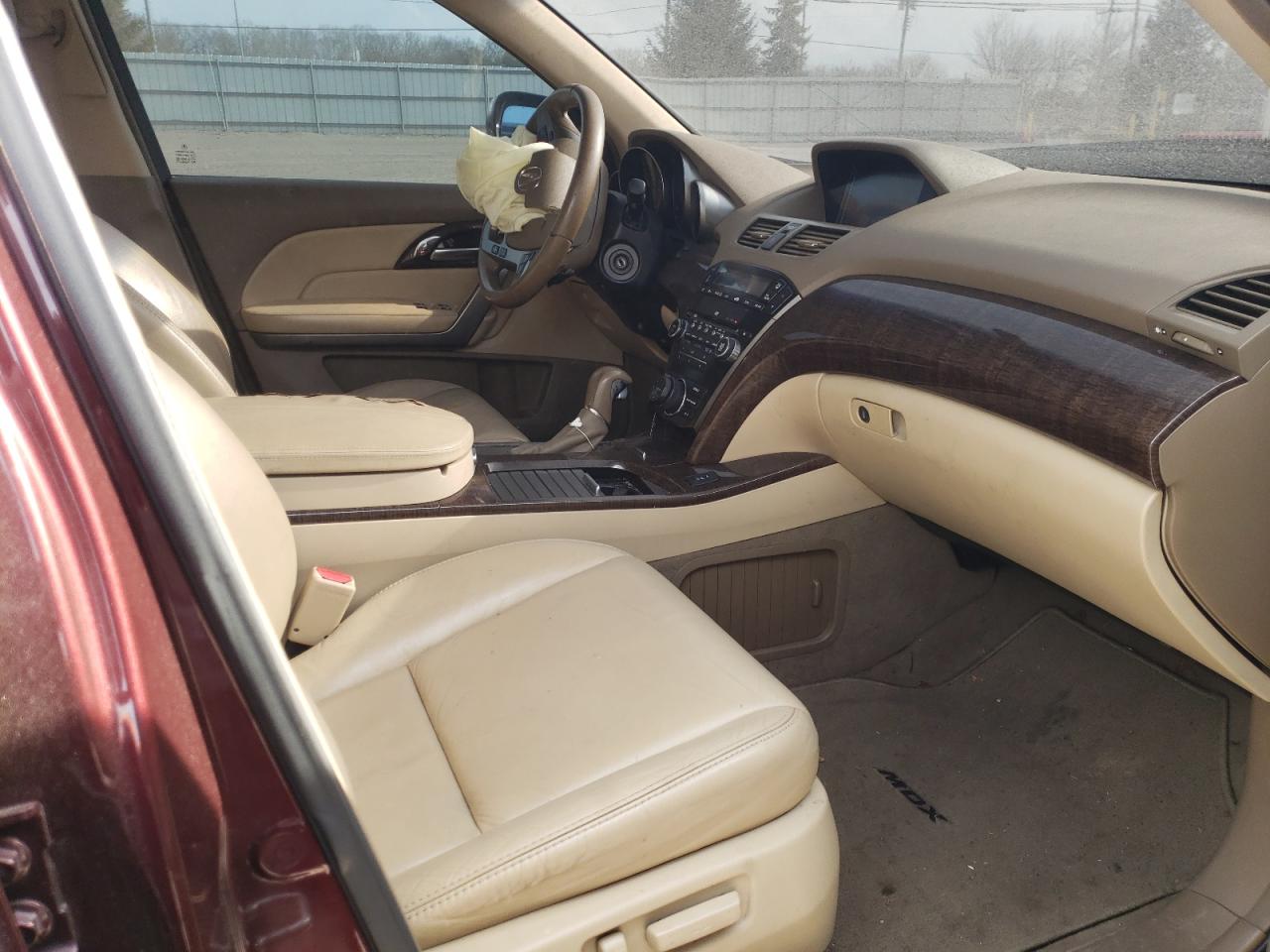 Photo 5 from auction – 2012 ACURA MDX TECHNO with VIN 2HNYD2H31CH530800
